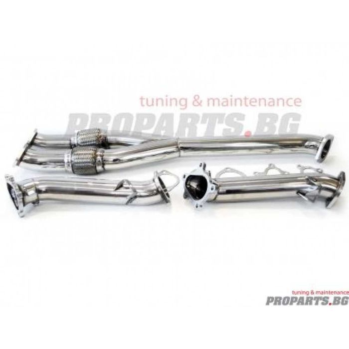 Downpipe и Y-пайп за Nissan GT-R R35 даунпайп