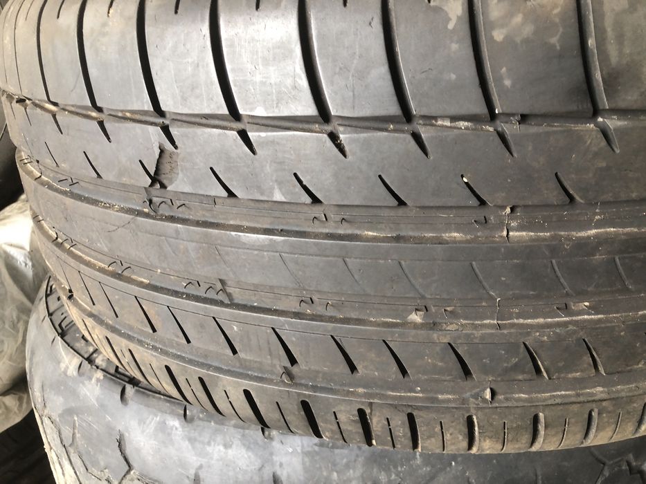 Диск с резиной на Порше Каен