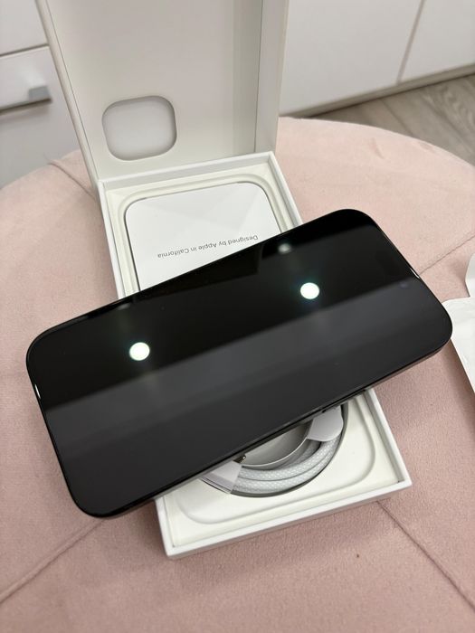 iPhone 15 Black 128 gb impecabil