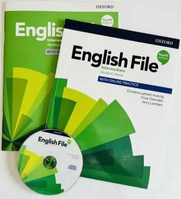 Доставка. 4th edition English File Beginner Advanced Elementary Interm