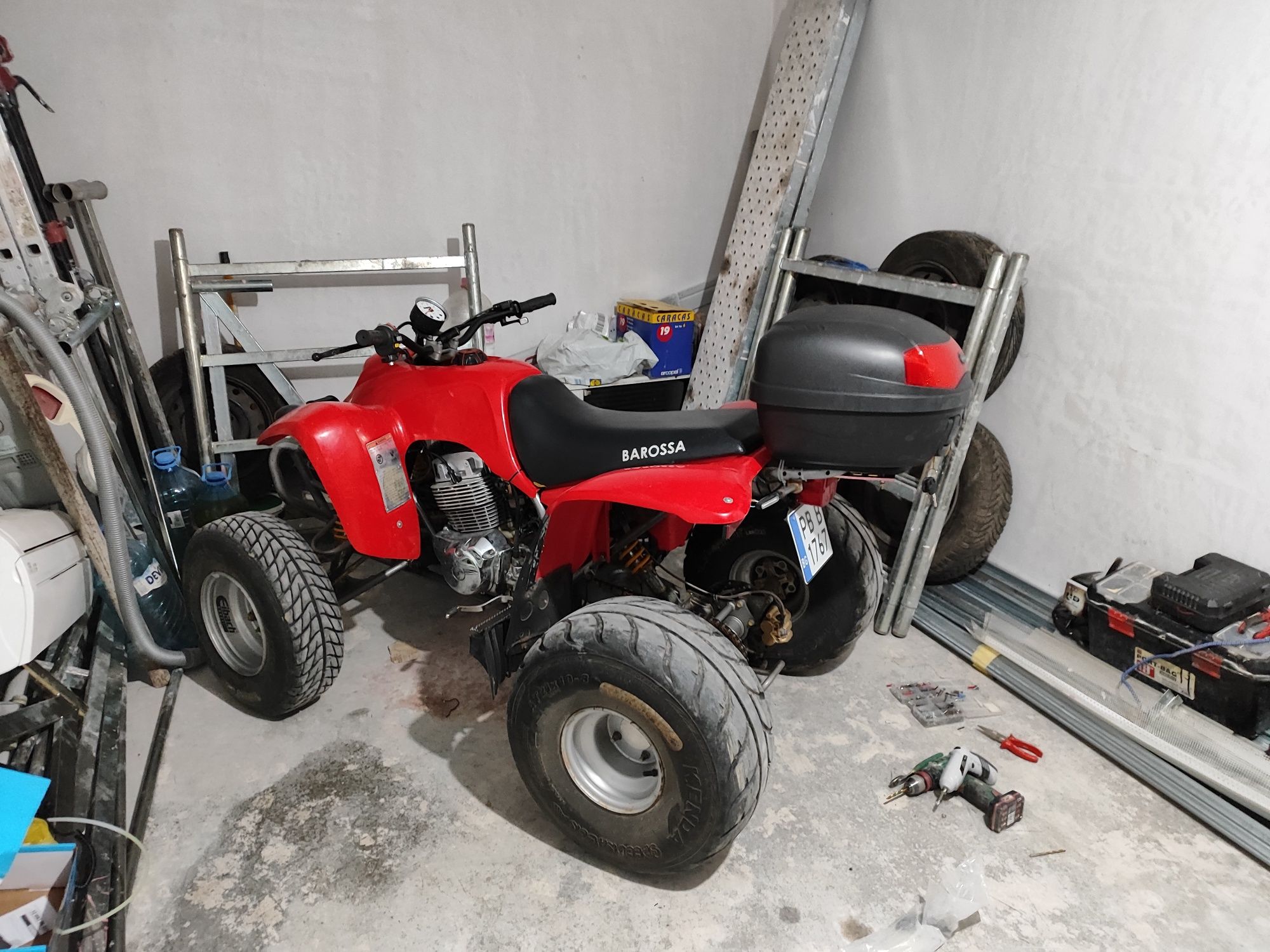 ATV Barossa 250 cc модел на Хонда. Регистрирано .