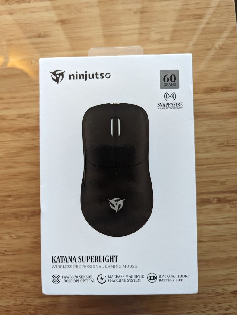 Mouse gaming Ninjutso Katana Superlight wireless