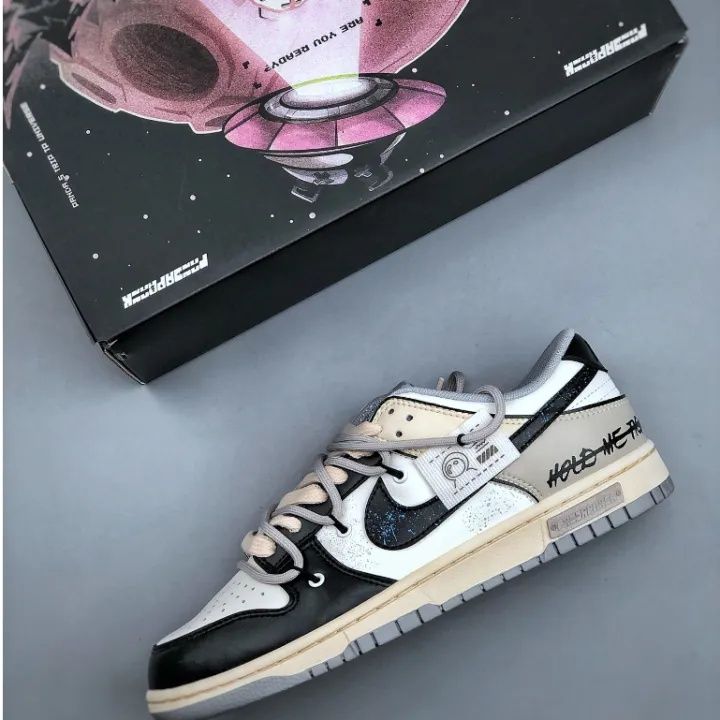 Nike dunk low panda prank custom маратонки customised найк