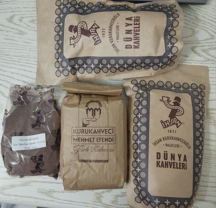 Кофе молотый и какао из Турции