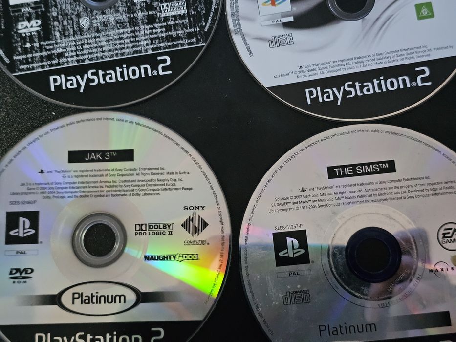 PS2 комплект с 10 игри