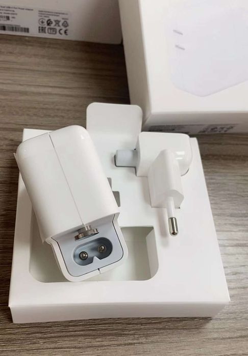 Двухпортовый адаптер питания для ноутбуков APPLE 35W