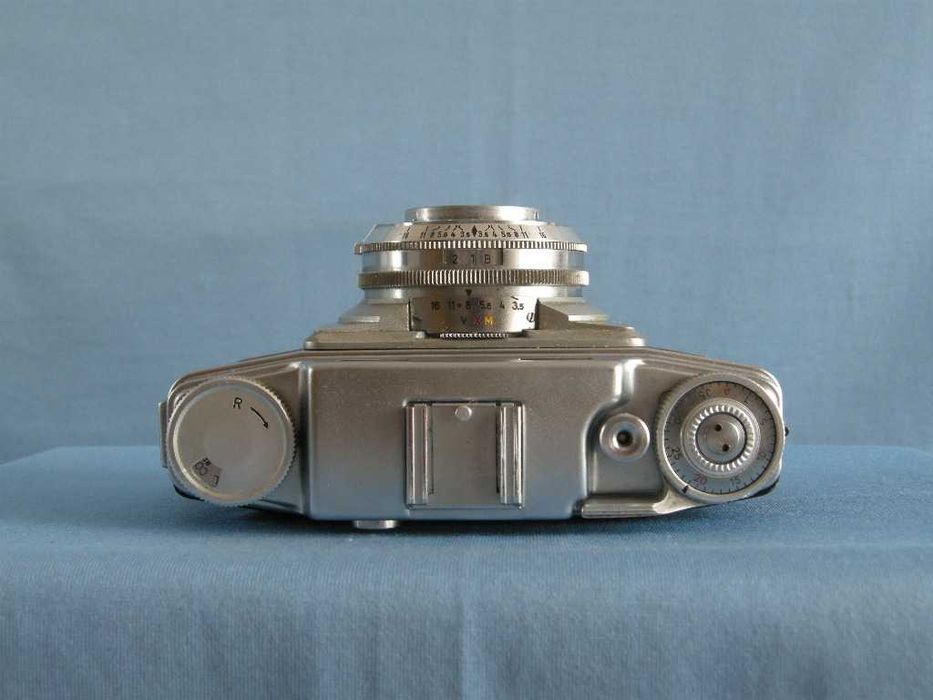 Agfa super silette cu apotar 3.5 45, aparat foto film telemetric