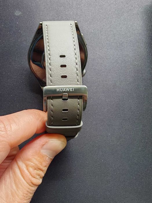 HUAWEI WATCH GT 3 Pro 46mm carcasă Titan, curea piele gri noua