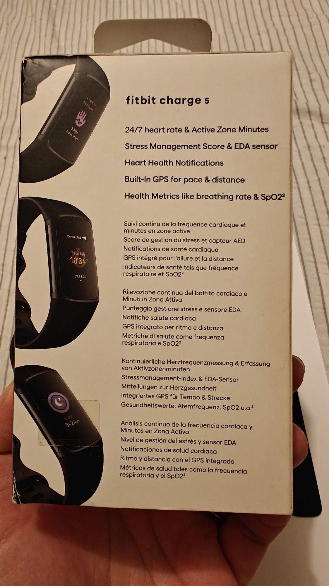 Brățara fitness Fitbit charge 5