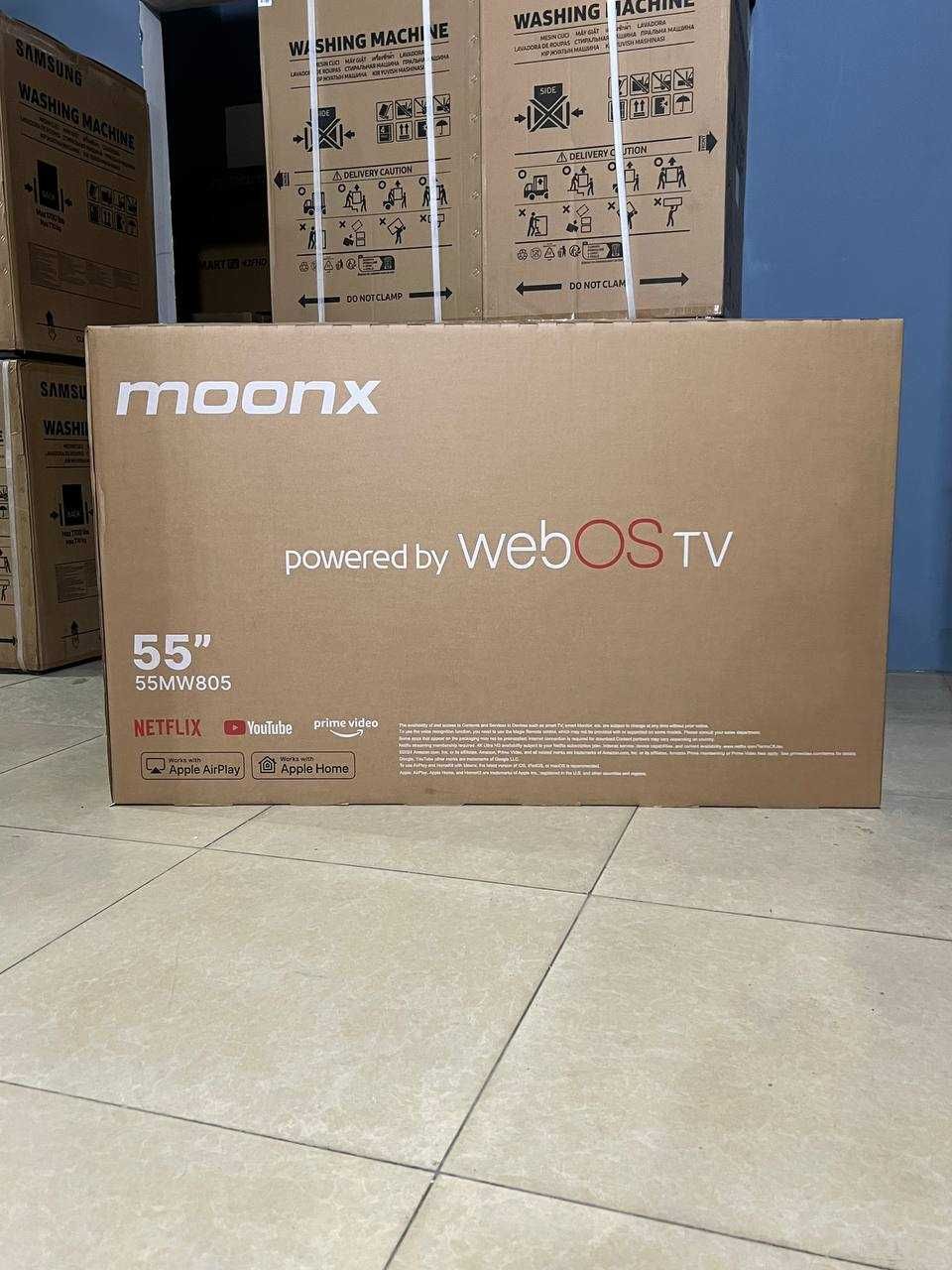 Телевизор moonx 32/43/50/55 Smart TV Android  UHD 4K WebOS LED