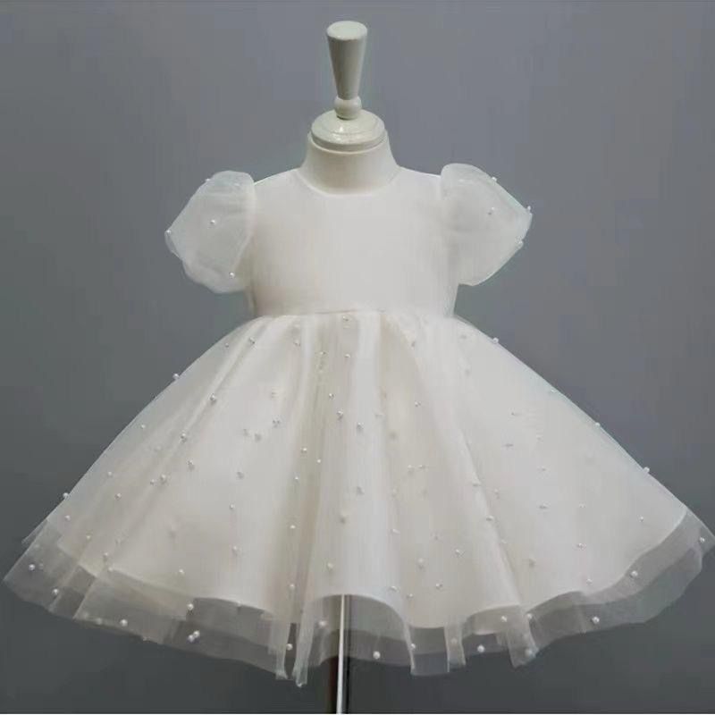 Нарядное белое платье для девочек . Возраст 3 и 5 лет