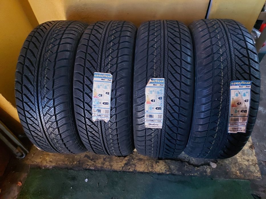 255 50 21 Goodyear DOT 2018 iarna runflat NOI