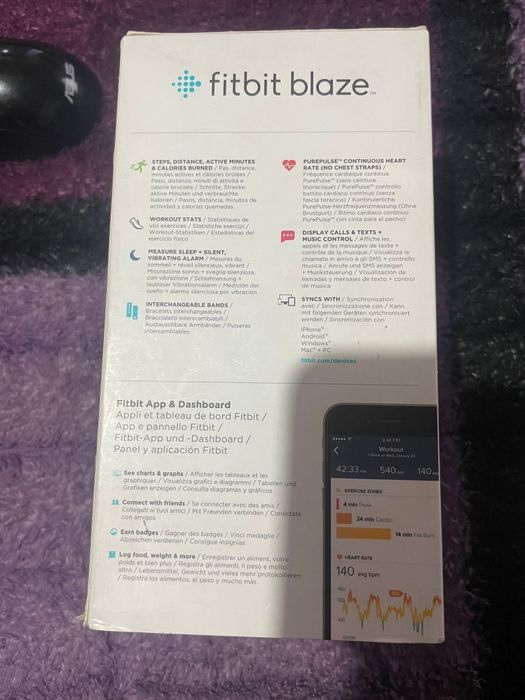 Smartwatch fitbit blaze