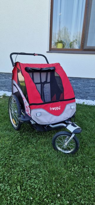 Remorcuță/caleașcă de bicicletă Froggy 2 in 1