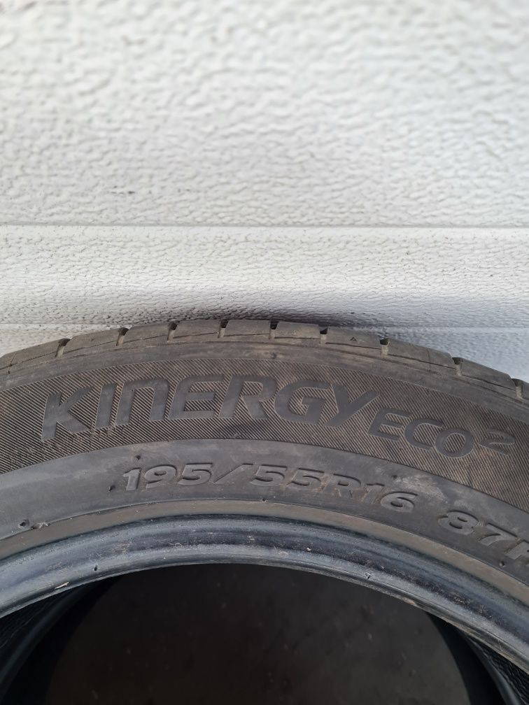 Летни гуми 2 броя HANKOOK Kinergy Eco2 195 55 R16 дот 4121
