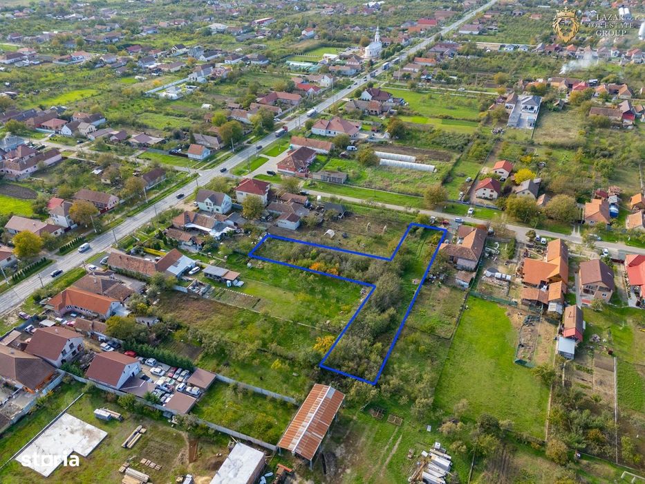 Teren intravilan 2000mp in Mandruloc