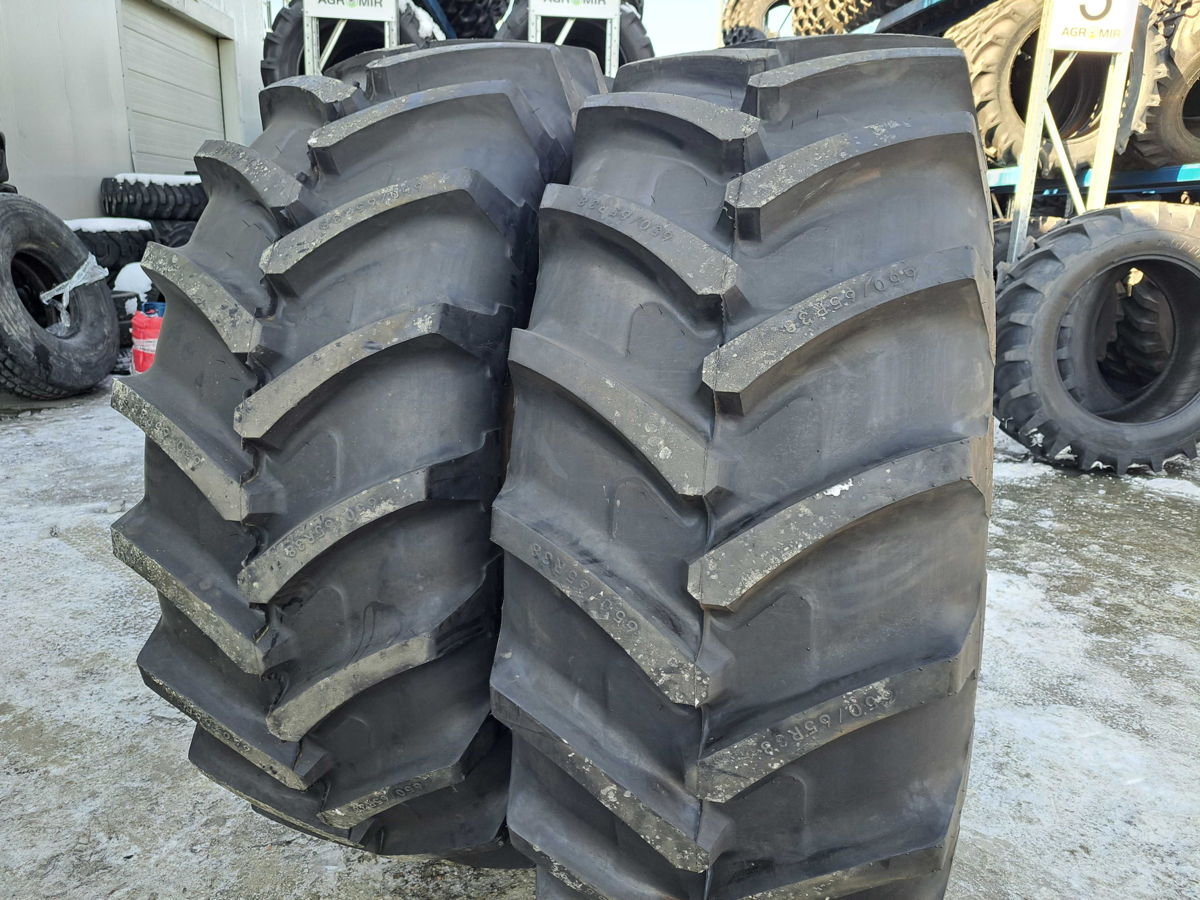 Cauciucuri noi 650/65R38 ARMOUR RADIALE anvelope tractor FENDT