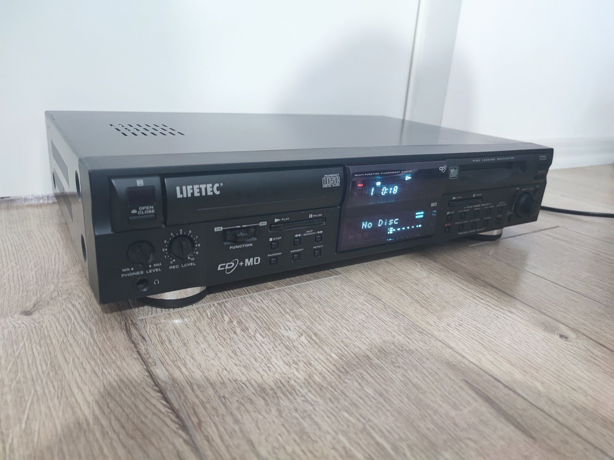 Minidisc si cd player Lifetec LT 8964 recorder