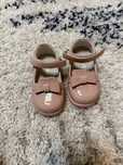 Pantofi eleganti roz pal fetite 21