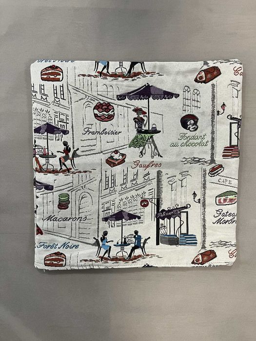 Калъфка за възглавница с цип. Размери:40х40; 43х43; 45х45