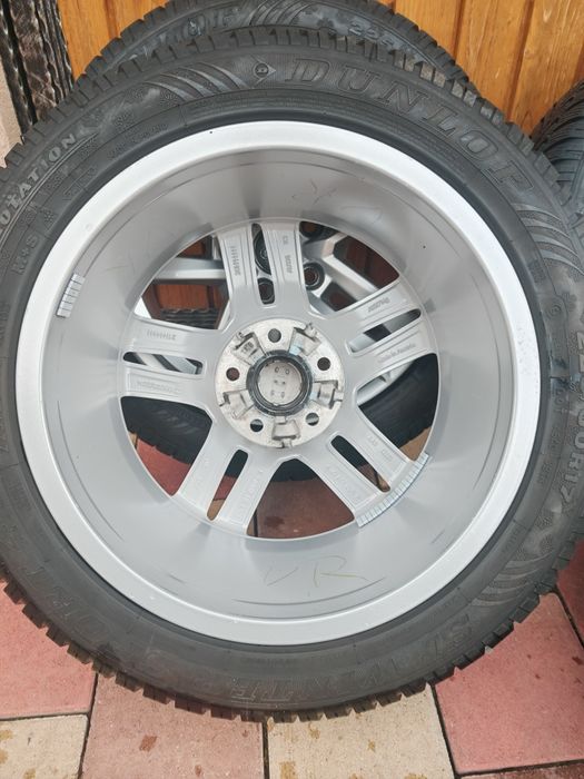 Jante originale audi A4 B8-B9 225 50R17 iarna Dunlop 2020