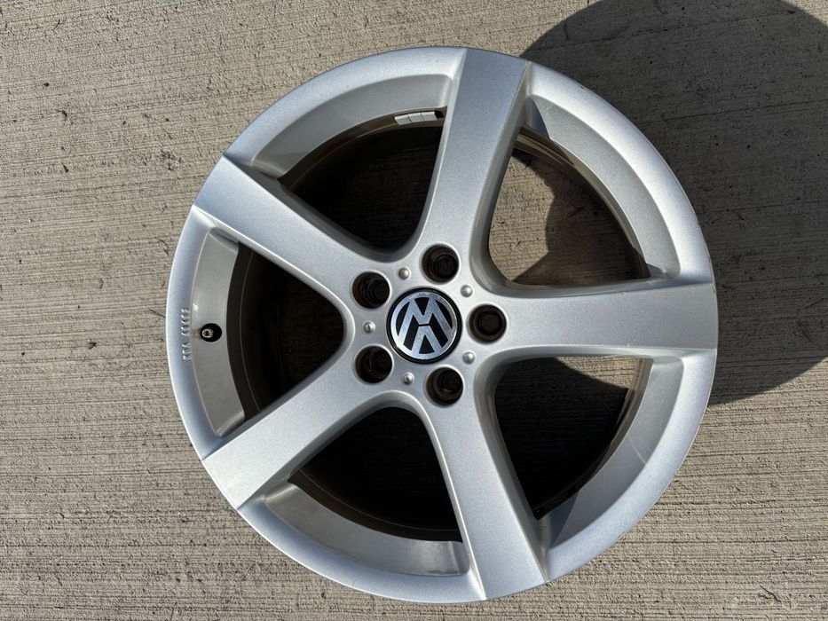 Set 4  jante aliaj 17 5x112 Originale VW Touran