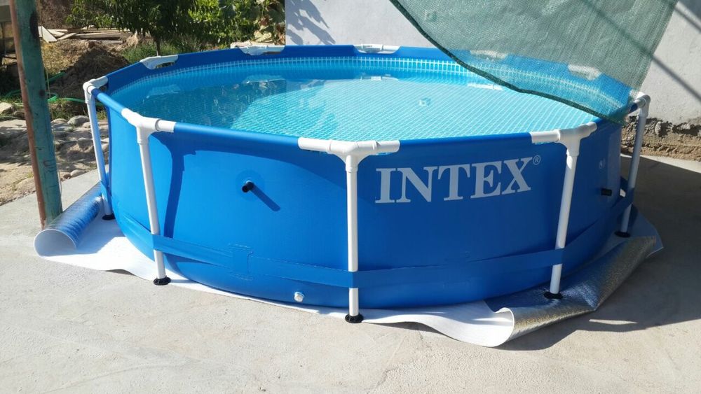 Intex basseyn интех басейн карказли