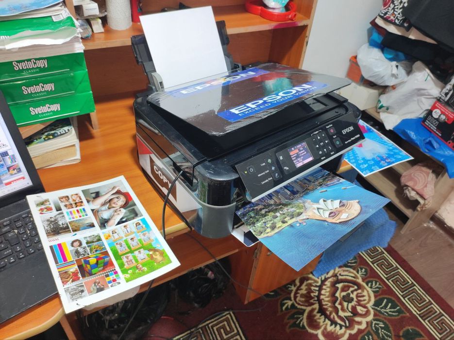 Epson L 650 ozida chiqargan rasmlar etibor bering juda tiniq chiqaradi