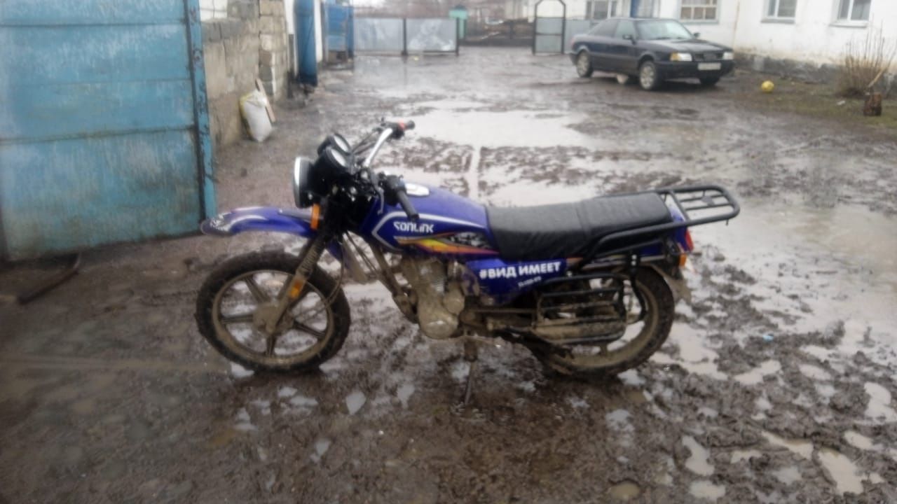 Мотоцикл Сонлин. Гибрид