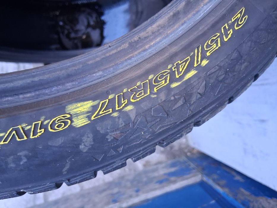 215 45 17 NEXEN 2бр зимни дот 2022г