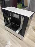 Carcasa PC NZXT H510 Elite Matte White, Middle Tower cu mic defect