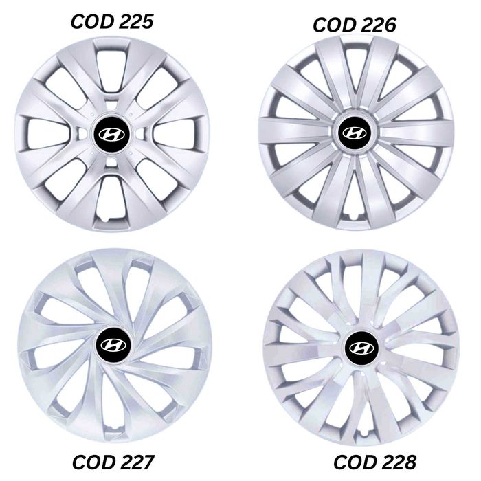 Capace roti R14 Hyundai diverse modele, pentru jante de tabla