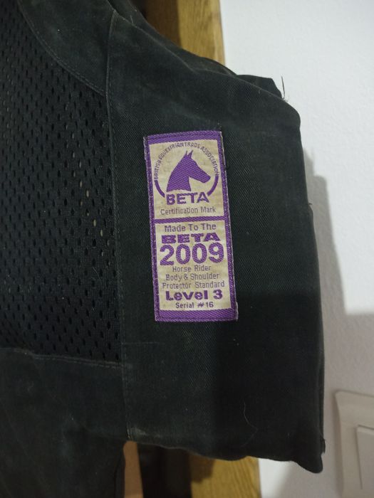 Vestă protecție călărie