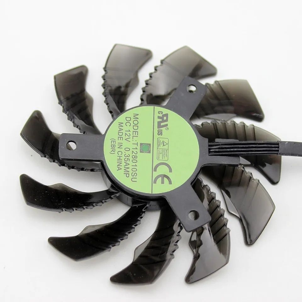 Set Cooler Fan Gigabyte GTX 75MM, T128010SU, 4PINI