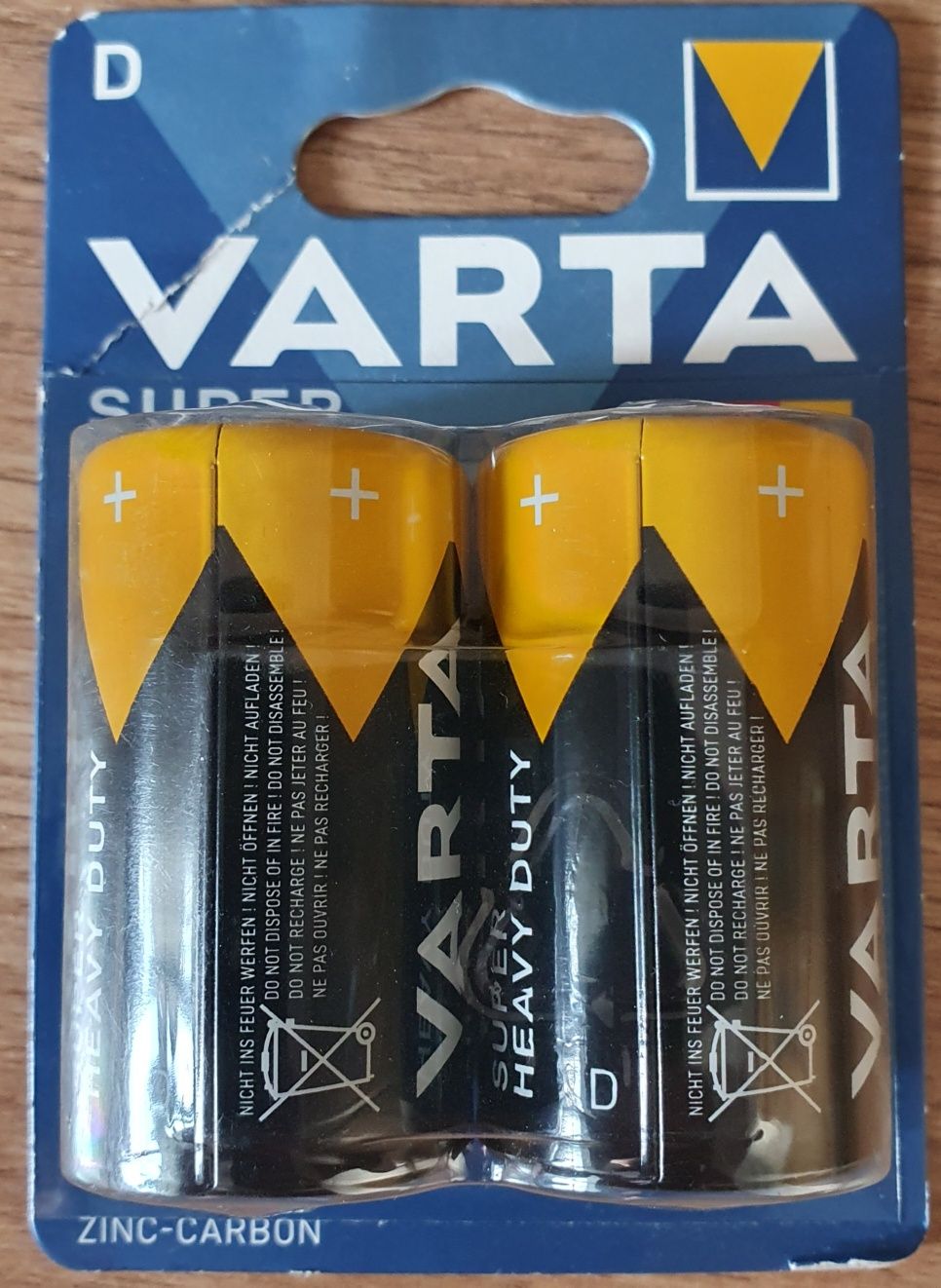 Продам новые батарейки Varta R20