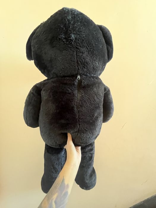 Голямо черно плюшено мече 100 см