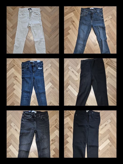 Разпродажба дънки-xs, s, zara, bershka