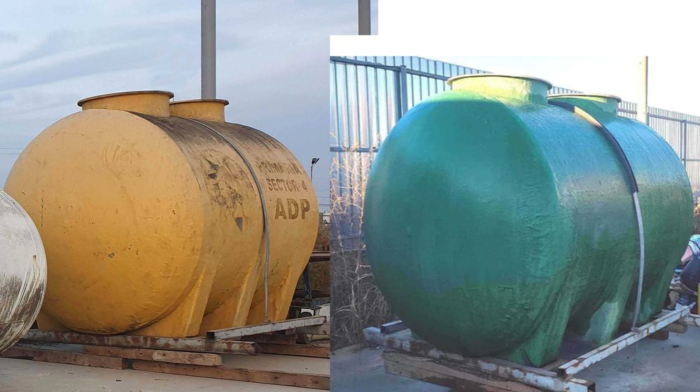 Bazin apa combustibil fosa septica cisterna cisterna rezervor 3000L