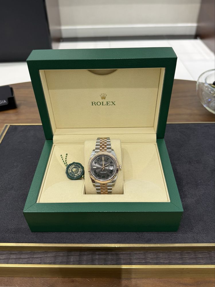 NEW Rolex Datejust 41mm Steel and Everose Gold 126331
