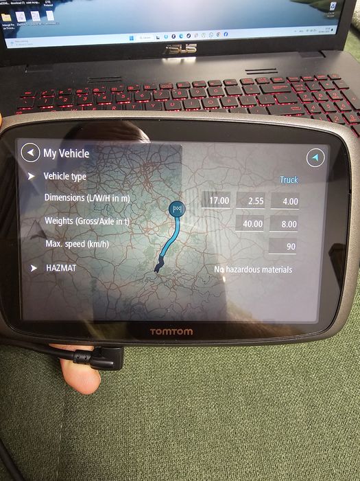 GPS Tomtom Trucker 6000