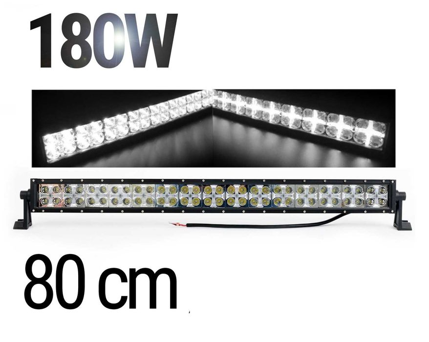180W Мощен LED Бар Диоден -80см. 12V/24V