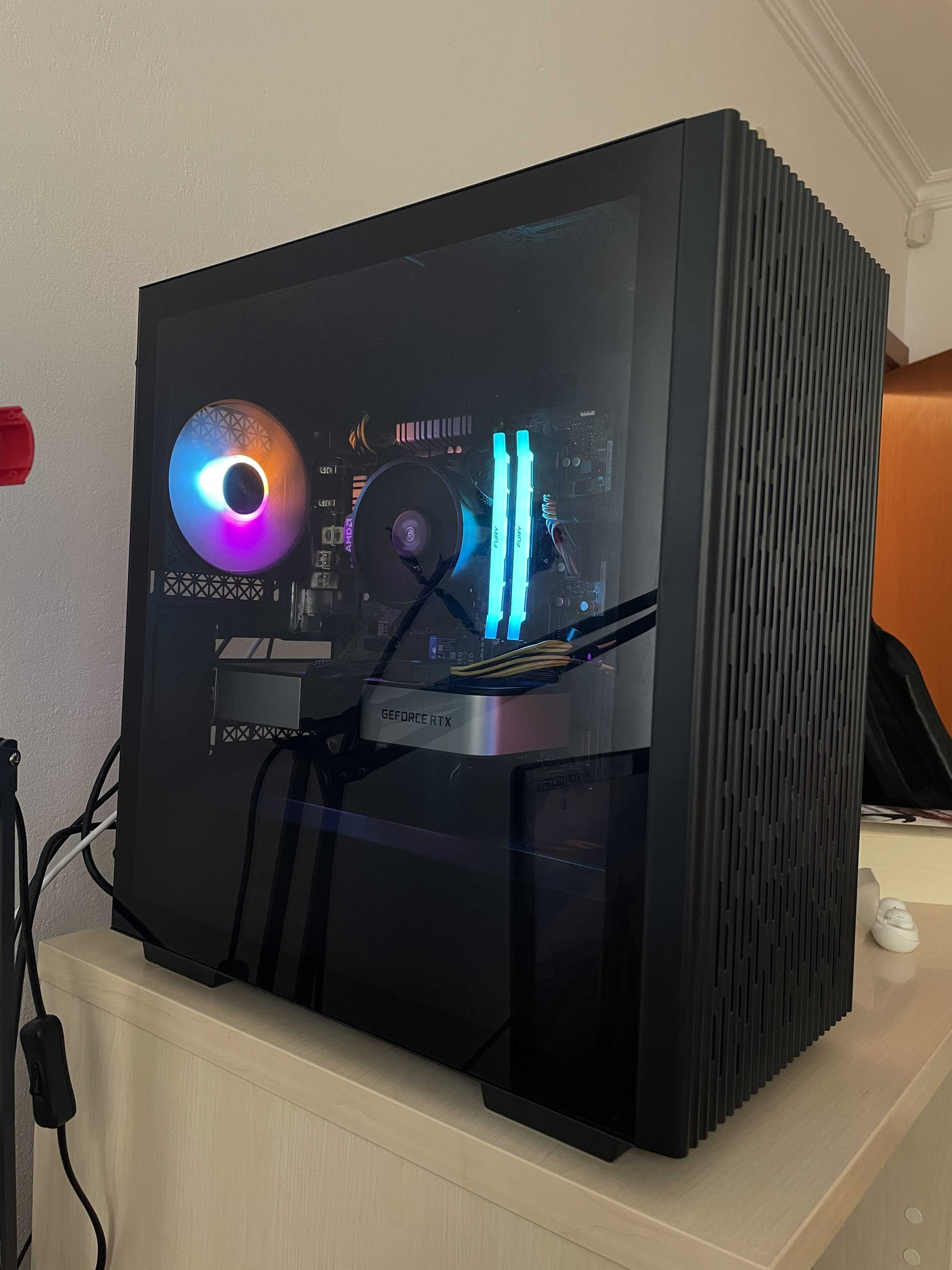 Геймърски компютър Ryzen 5 5500/ 3060ti