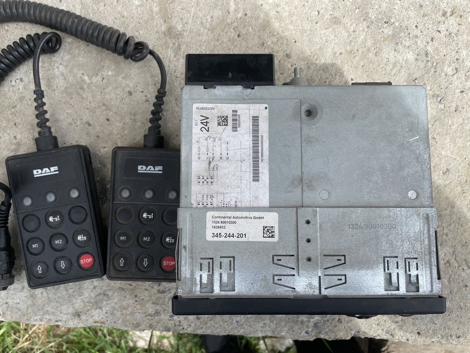Tahograf si telecomanda DAF