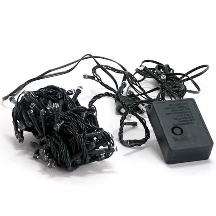 2 buc Instalatie Craciun interior multicolora 6m, 100LED,  8 jocuri lu