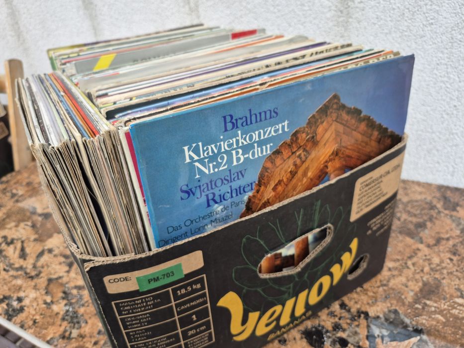 Vând 150LP Discuri Vinil colectie muzica clasica compozitori celebrii