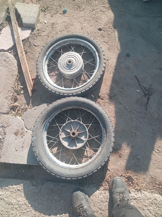 Продам диски от мото на телегу