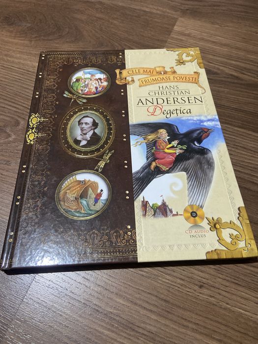 Degețica, Hans Christian Andersen Ed. Litera, 2010, CD inclus
