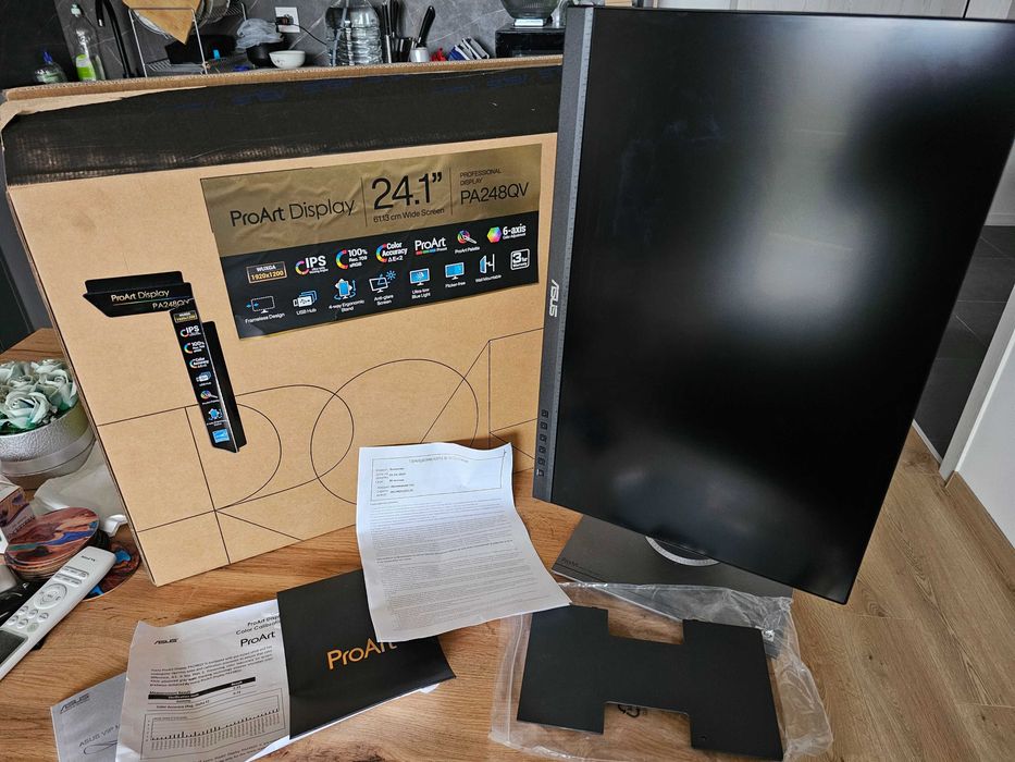 Asus Pro Art PA248QV | 75 Hz | IPS | 24.1 inch | 1920x1200| в гаранция