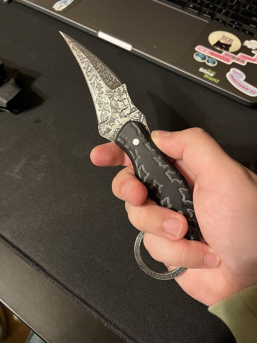 Нож Карамбит | Ръчна изработка | Tutov Knives