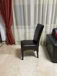 Vand set canapele piele, masa si 4 scaune
